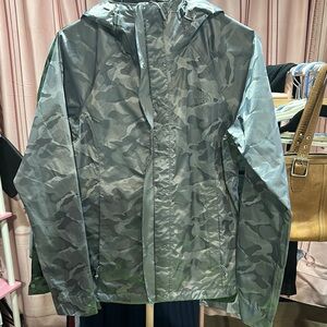 The North Face Gray Camouflage Jacket